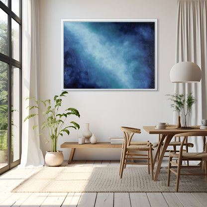 Light of Tranquility- Original Abstract Painting by Magda Malak - Magda Malak Art