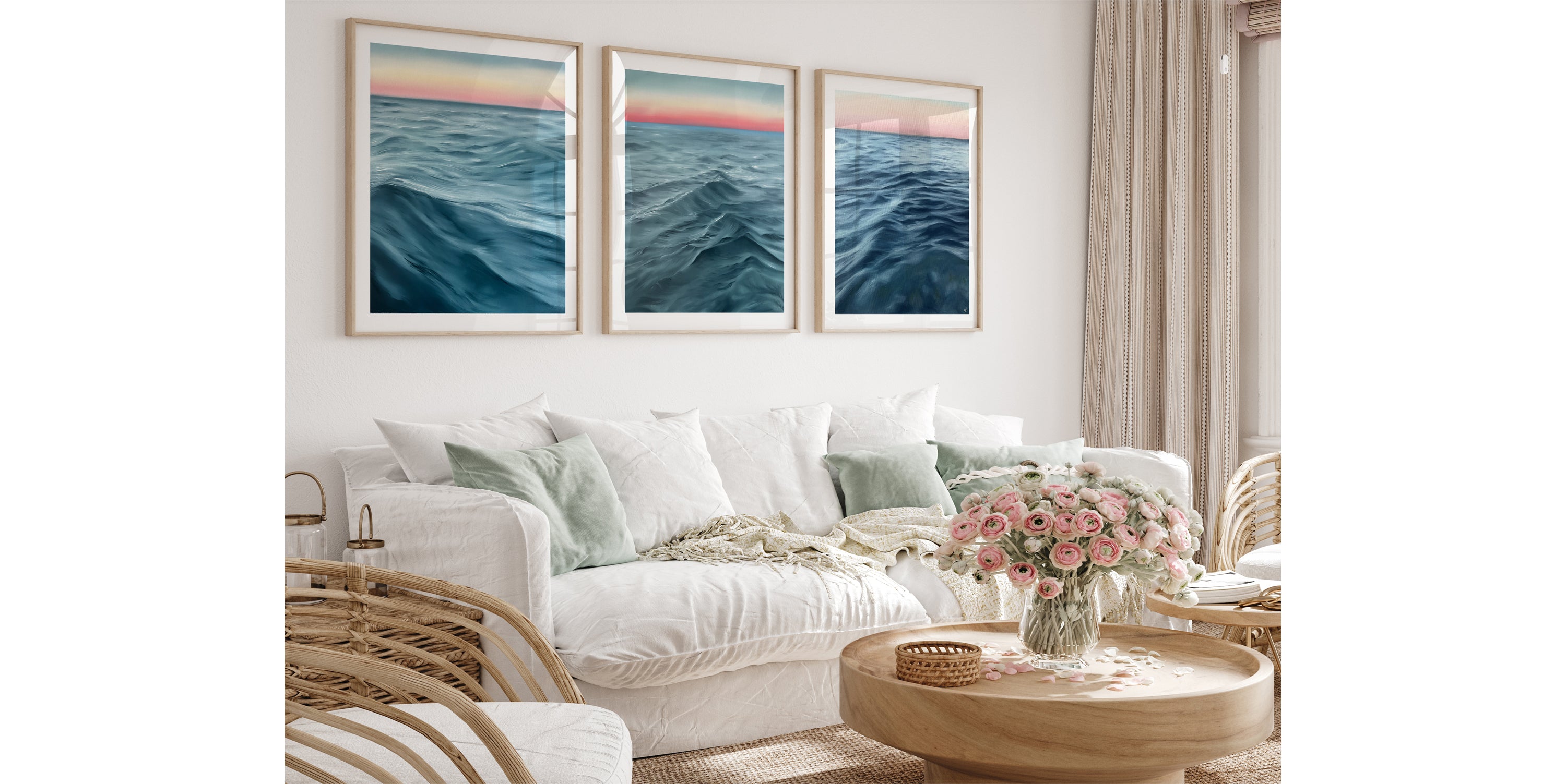 Limited edition seascape prints by Magda Malak