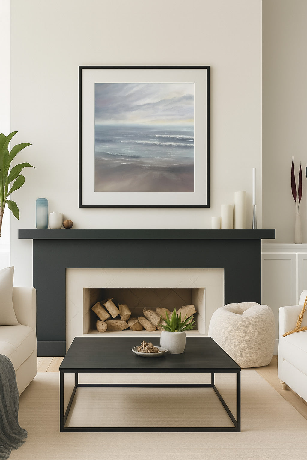 Manifest- Abstract Seascape Fine Art Print on Paper
