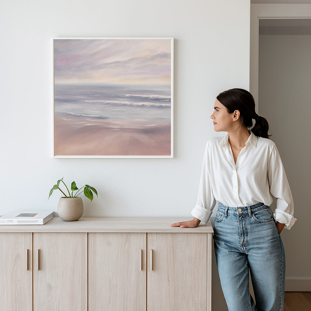Manifest- Fine Art Abstract Seascape Canvas Print