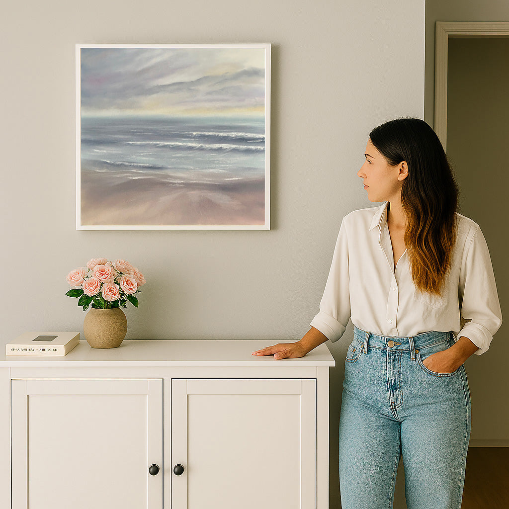 Manifest- Original Atmospheric Realism Seascape Fine Art