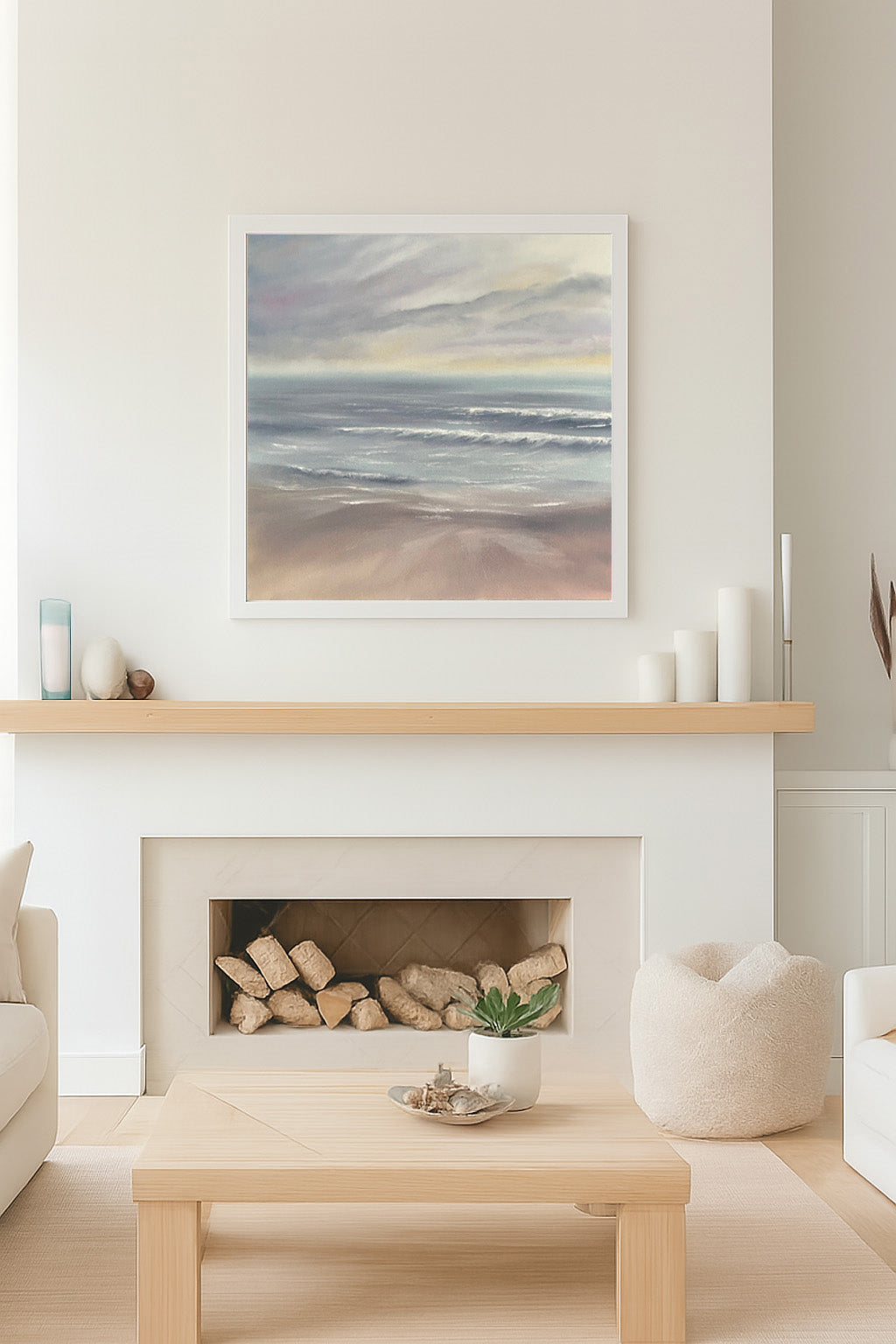 Manifest- Original Atmospheric Realism Seascape Fine Art