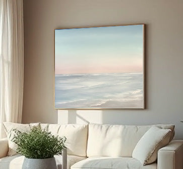 Memories- Fine Art Abstract Seascape Canvas Print