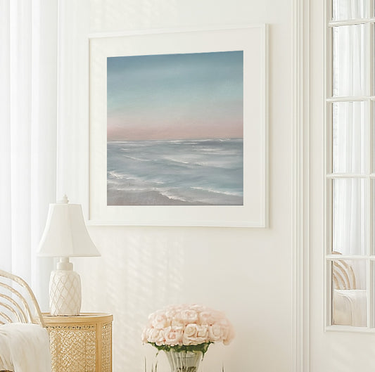 Memories- Abstract Seascape Fine Art Print on Paper