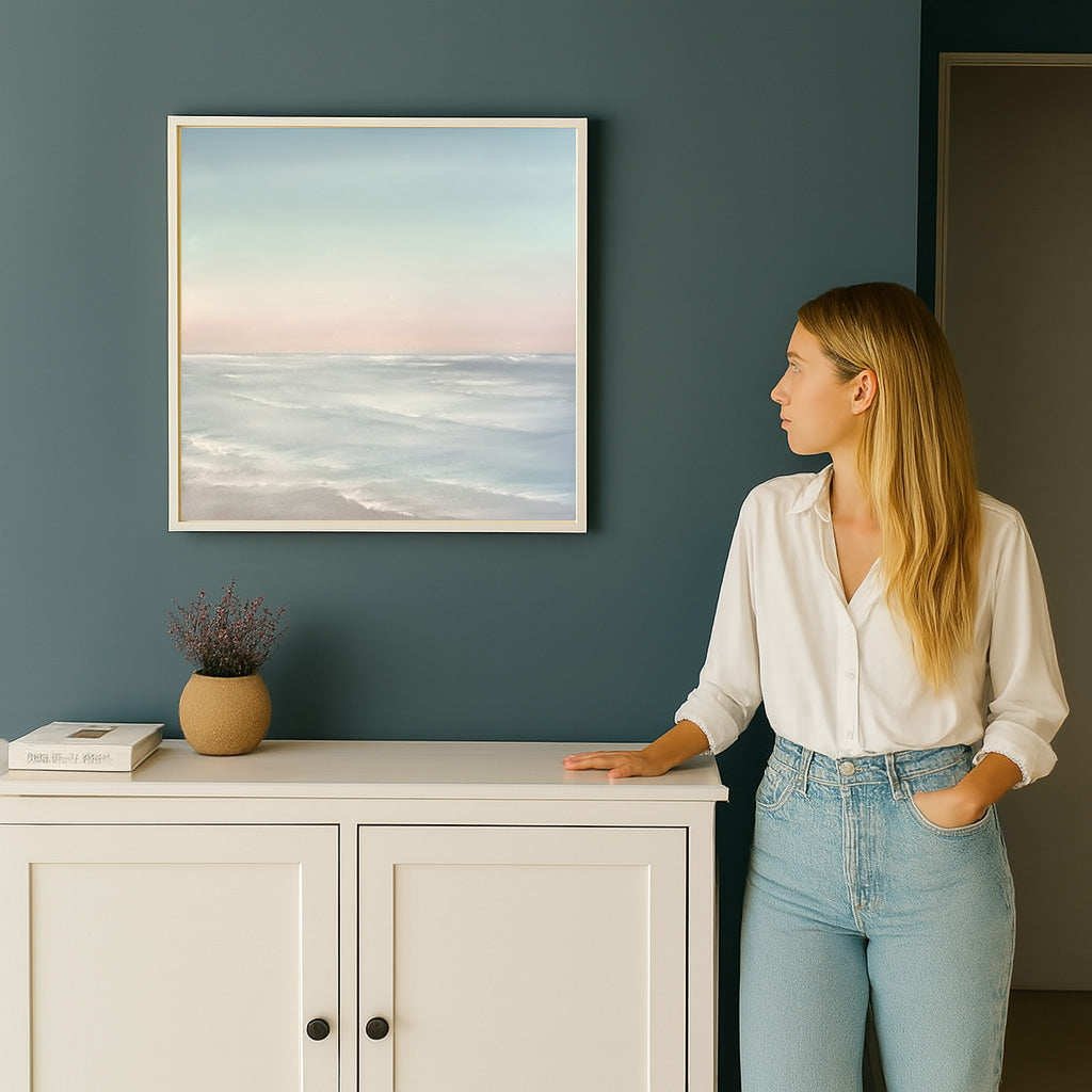 Memories- Fine Art Abstract Seascape Canvas Print
