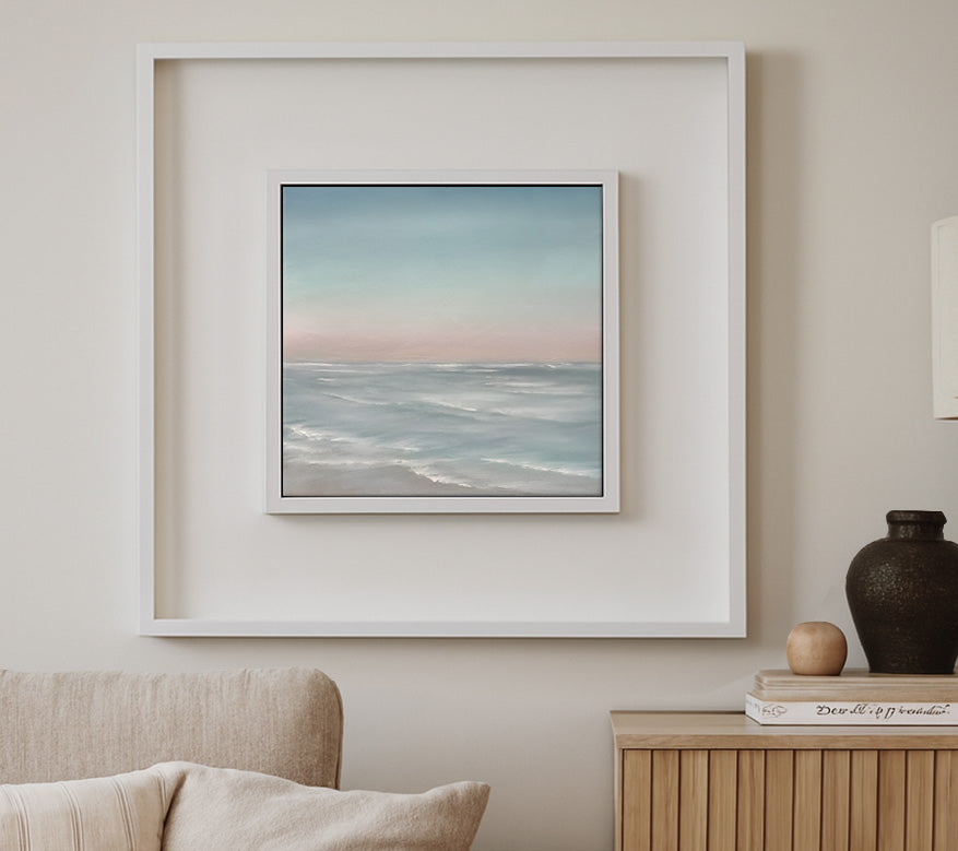 Memories- Original Abstract Seascape Fine Art by Magda Malak