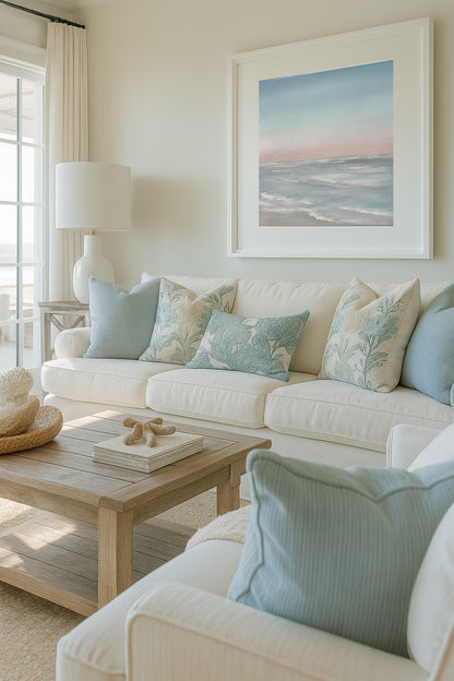 Memories- Abstract Seascape Fine Art Print on Paper