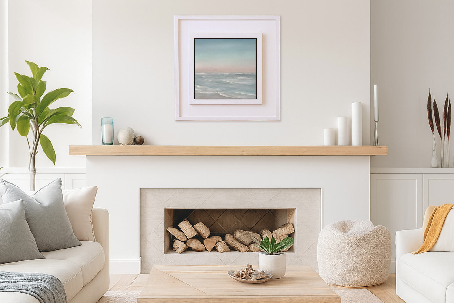 Memories- Original Abstract Seascape Fine Art by Magda Malak