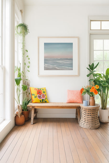 Memories- Abstract Seascape Fine Art Print on Paper