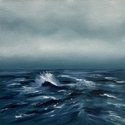 Midnight Melodies- Original Art by Magda Malak - Magda Malak Art