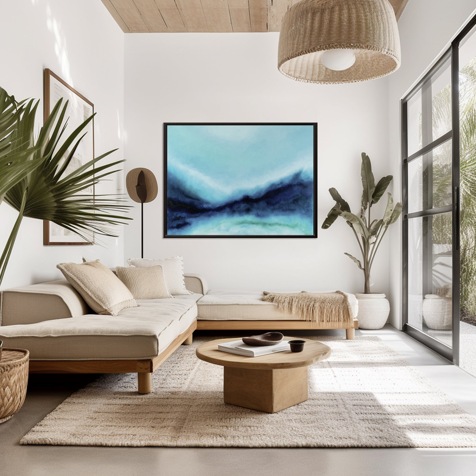 Minerva- Original Abstract Painting by Magda Malak - Magda Malak Art