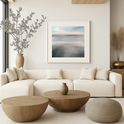 Clouding of Consciousness- Abstract Seascape Fine Art Print on Paper