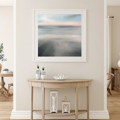 Clouding of Consciousness- Abstract Seascape Fine Art Print on Paper