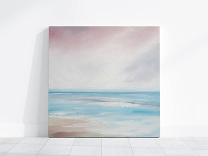 Vigour Original Oil Seascape Framed Canvas Wall Art