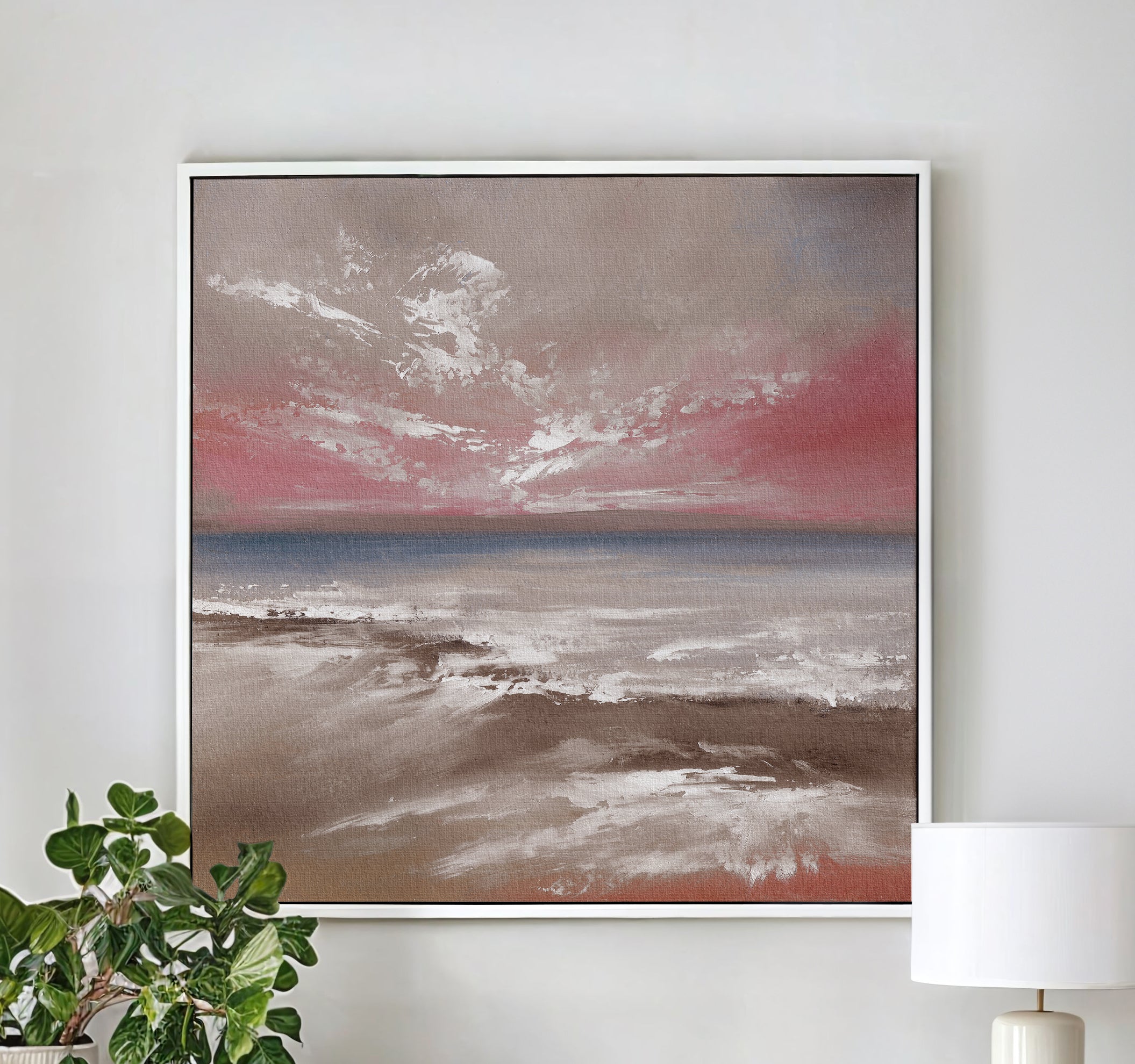 Rouge Fine Art Canvas Print - Magda Malak Art