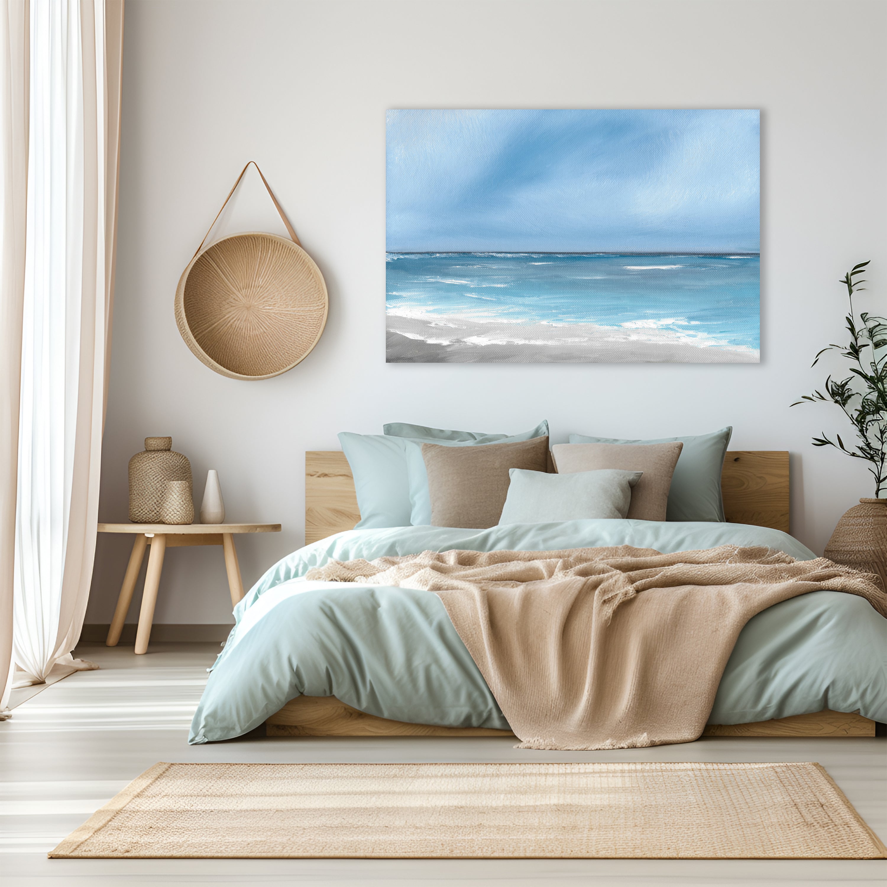 I Am Here Fine Art Canvas Print - Magda Malak Art