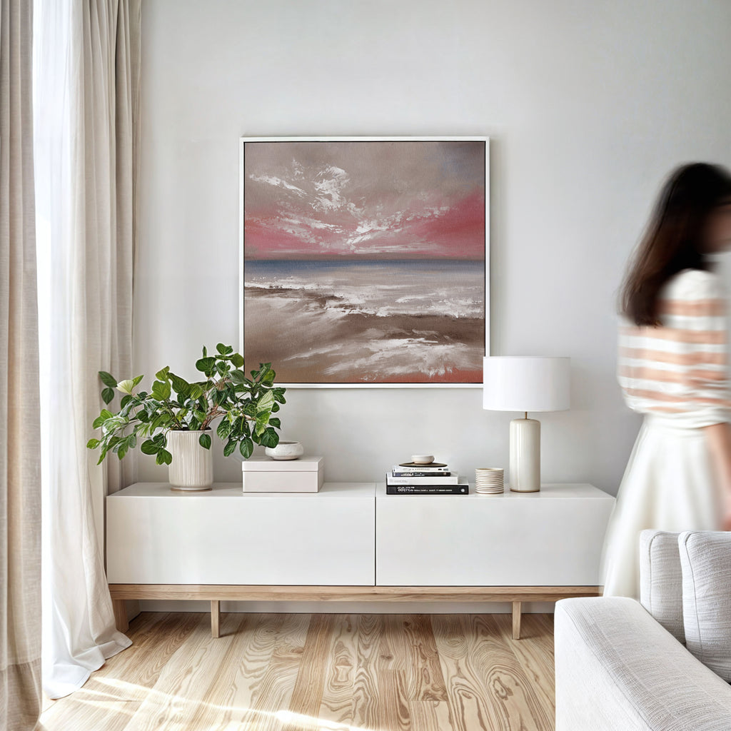 Rouge Fine Art Canvas Print - Magda Malak Art