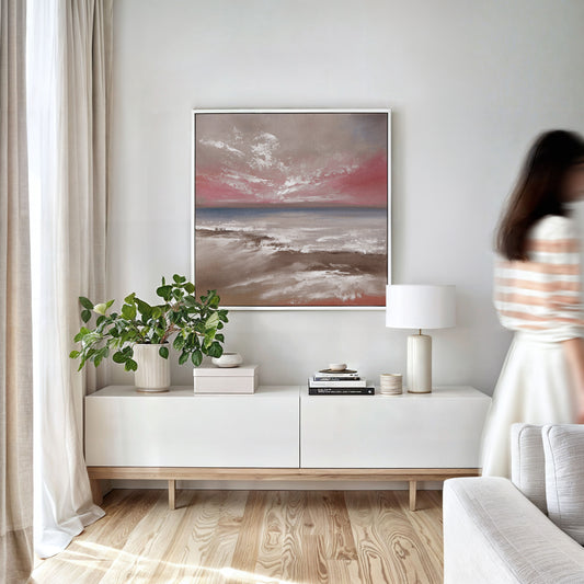 Rouge Fine Art Canvas Print - Magda Malak Art
