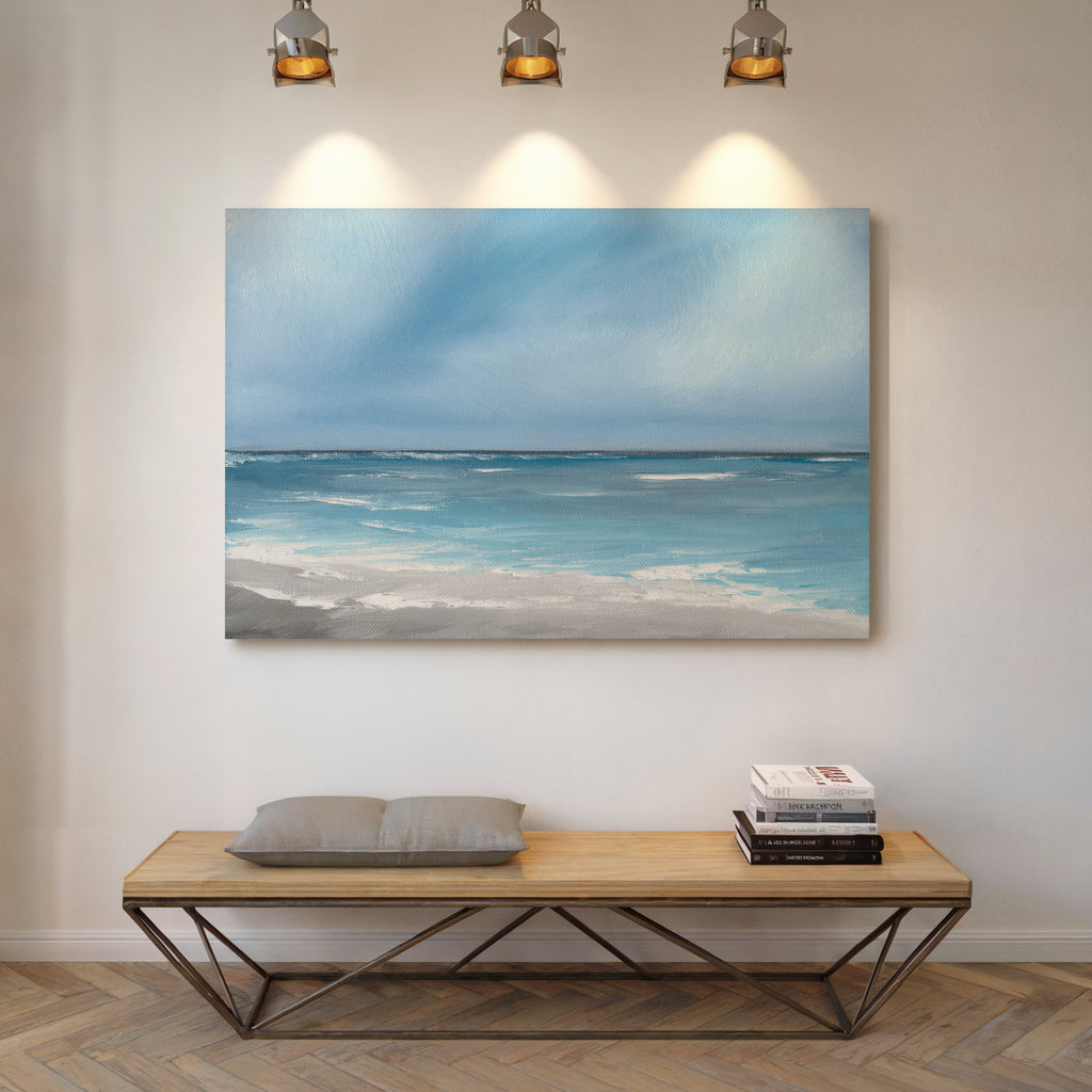 I Am Here Fine Art Canvas Print - Magda Malak Art