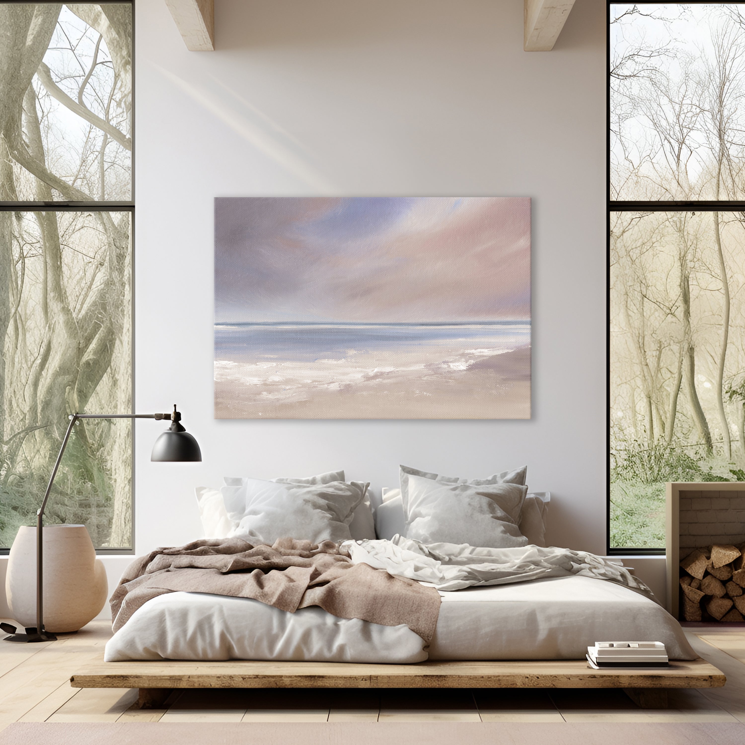 Hidden Depths Fine Art Canvas Print - Magda Malak Art