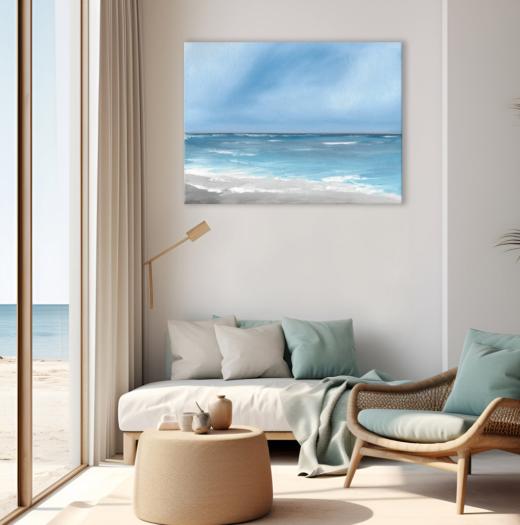 I Am Here Fine Art Canvas Print - Magda Malak Art
