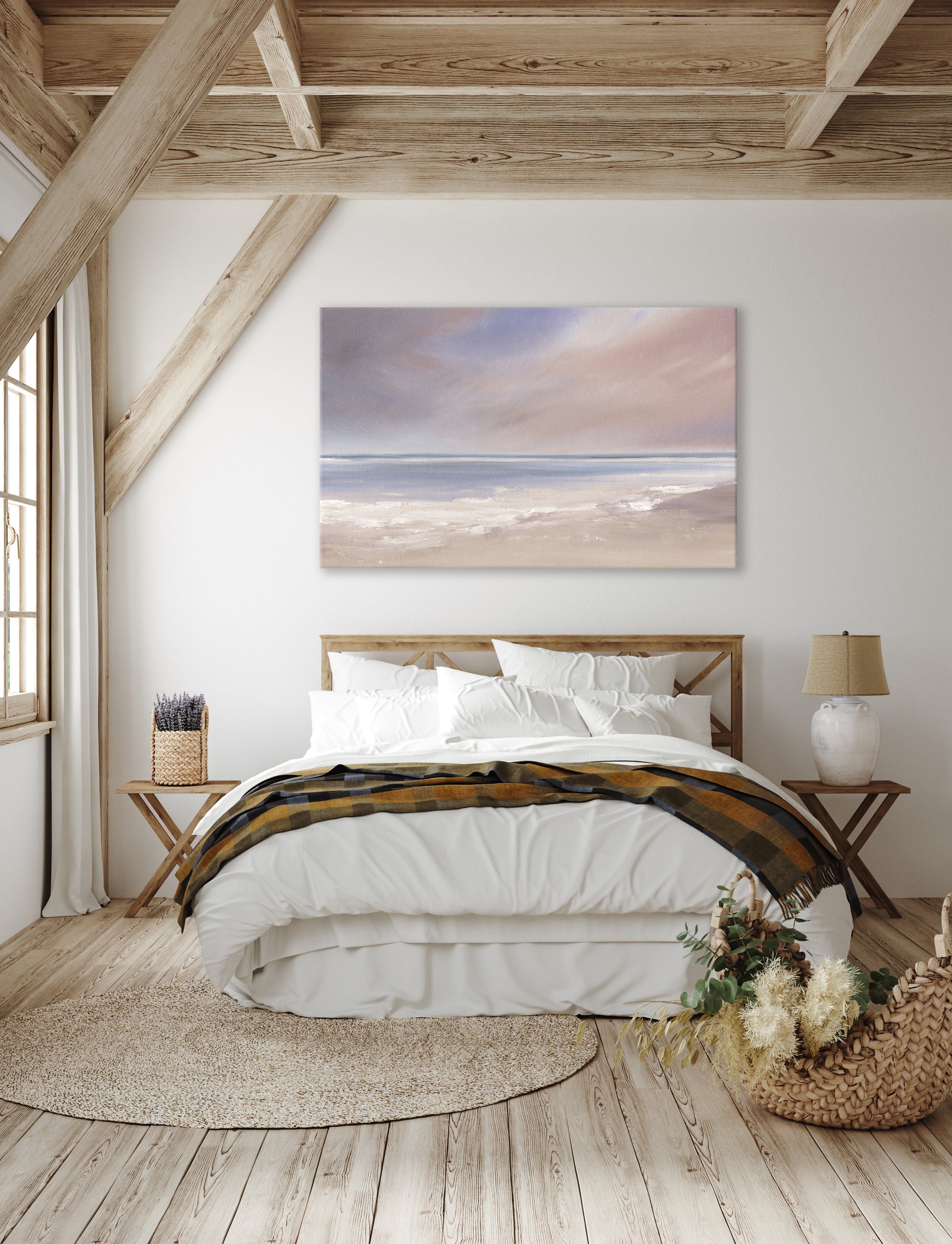 Hidden Depths Fine Art Canvas Print - Magda Malak Art