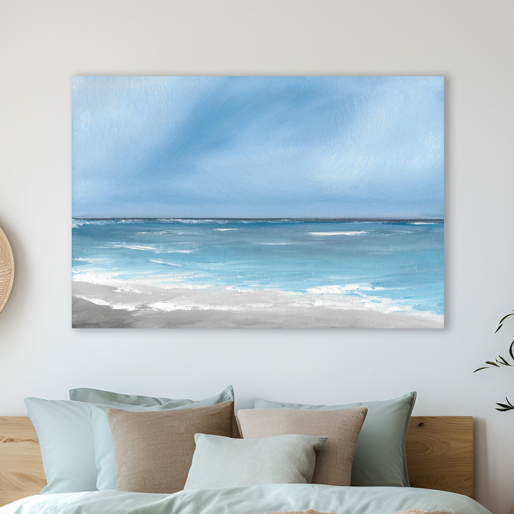 I Am Here Fine Art Canvas Print - Magda Malak Art