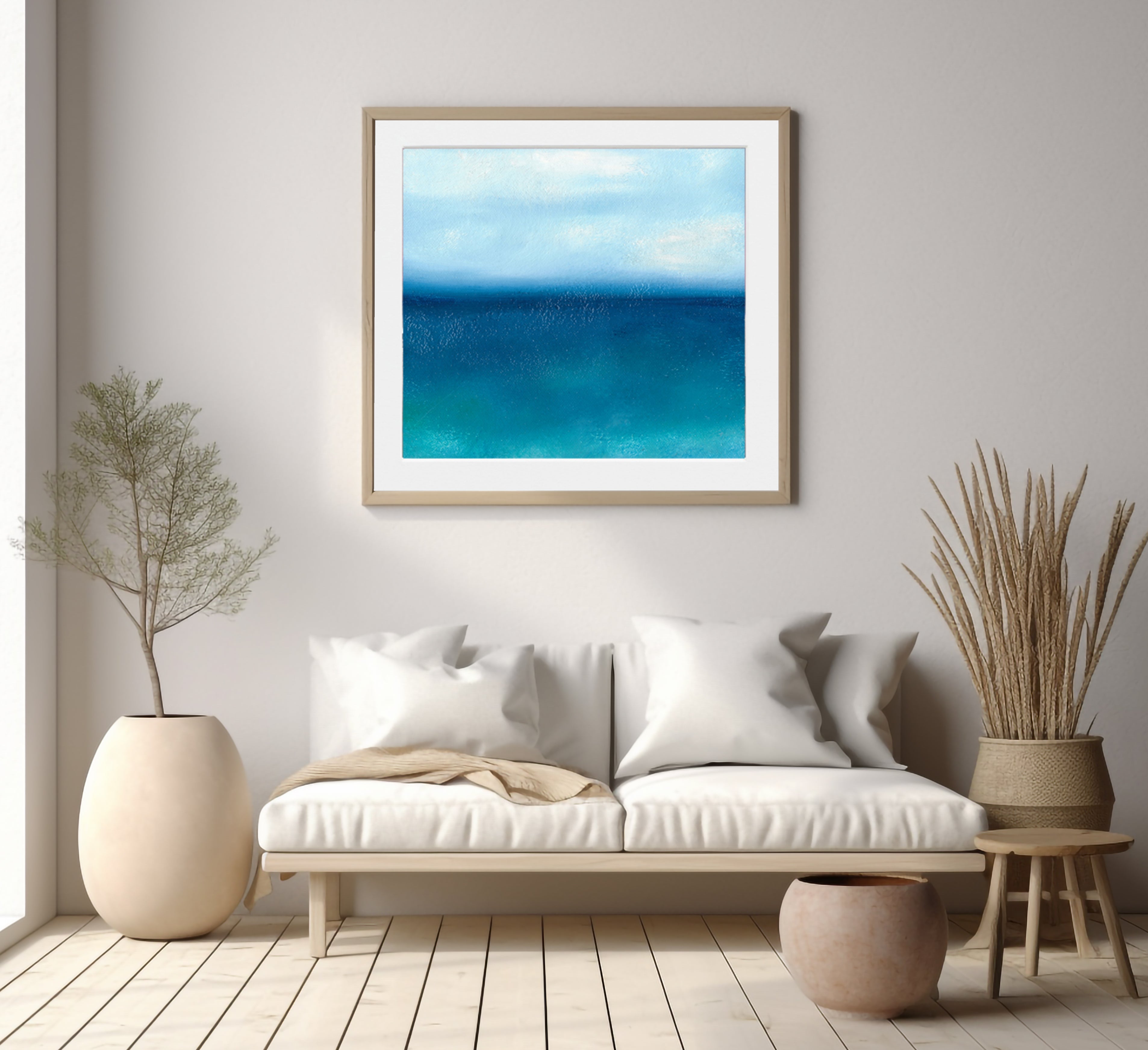 Abundance - Framed & Mounted Print - Magda Malak Art