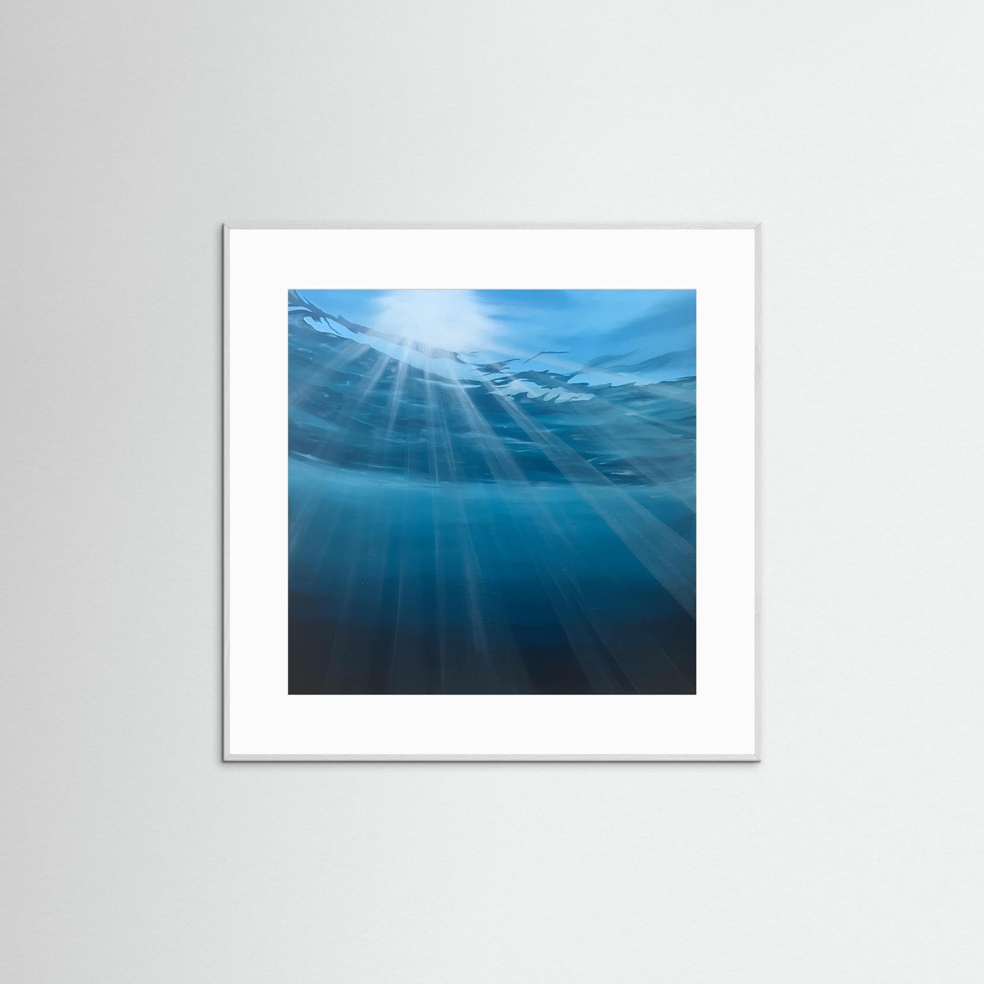 Modern Contemporary Seascape Fine Art Print Intimate Depths