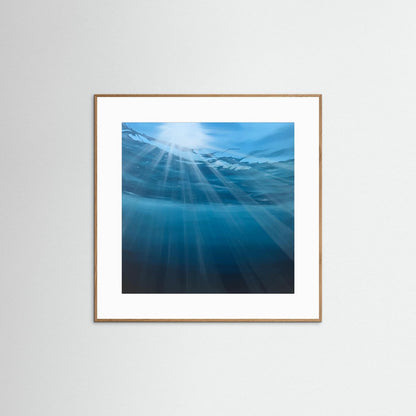 Modern Contemporary Seascape Fine Art Print Intimate Depths