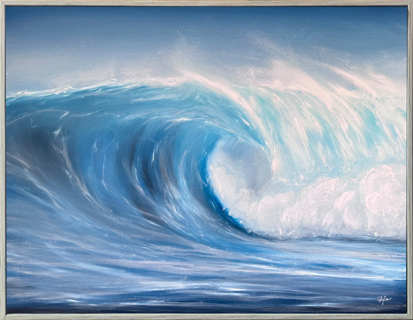 Modern_Contemporary_Seascape_Fine_Art_oil_painting_ by_magda_malak Oceans Might