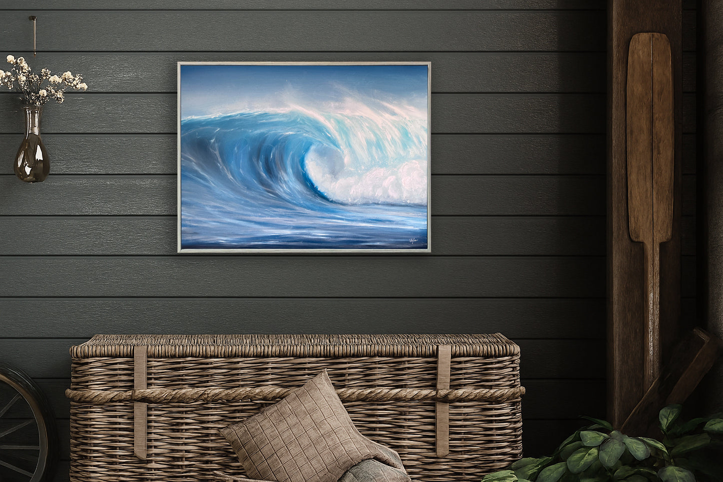 Modern_Contemporary_Seascape_Fine_Art_oil_painting_ by_magda_malak Oceans Might