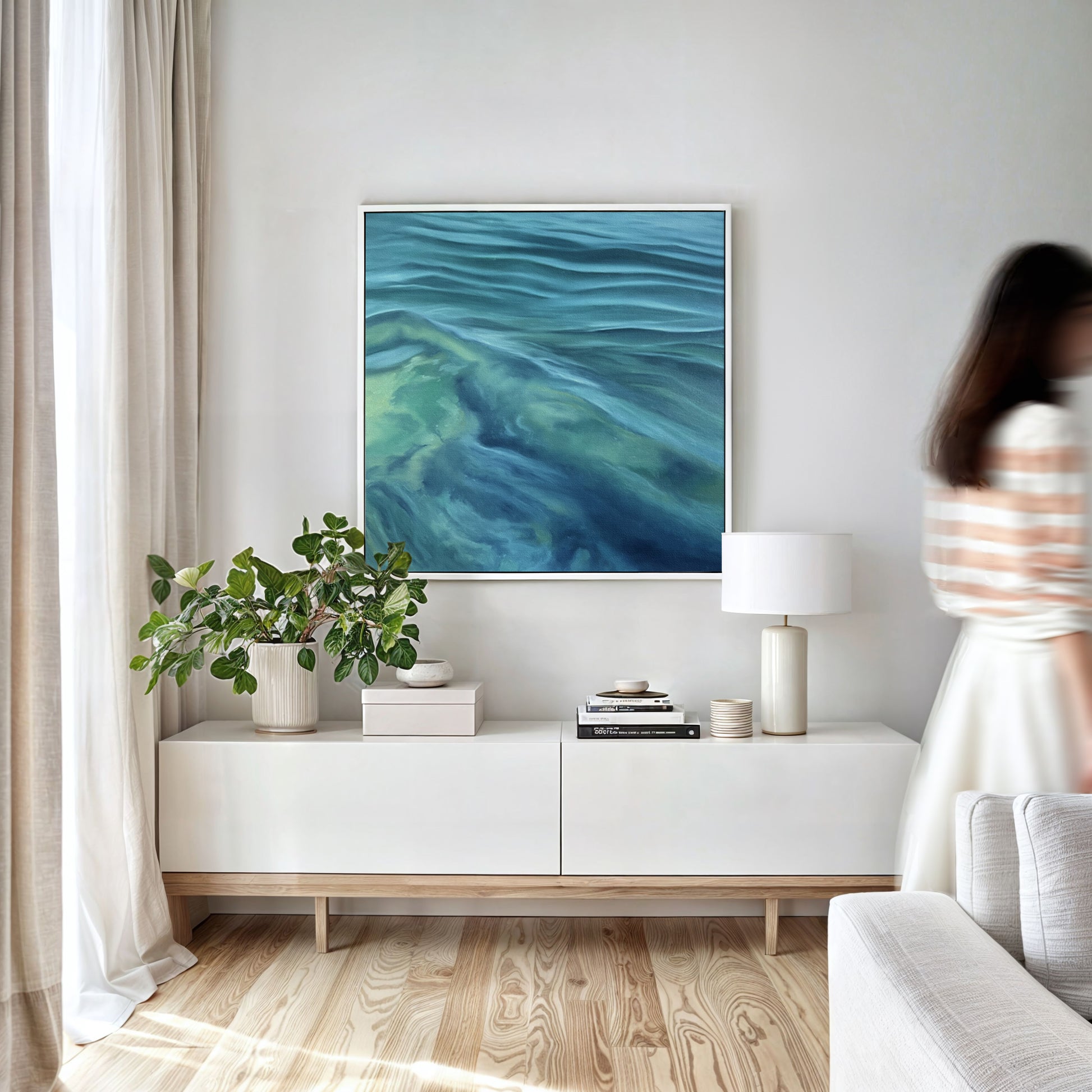 Modern_Contemporary_Seascape_Fine_Art_oil painting abundance by magda malak