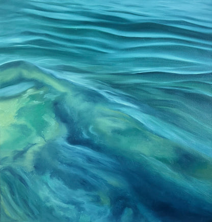 Modern_Contemporary_Seascape_Fine_Art_oil painting abundance by magda malak