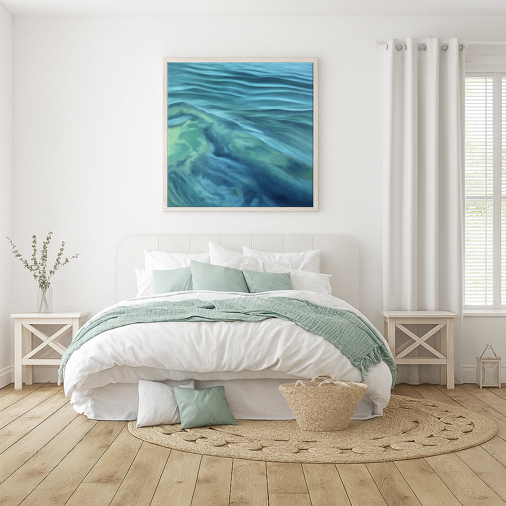 Modern_Contemporary_Seascape_Fine_Art_oil painting abundance by magda malak