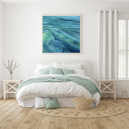 Modern_Contemporary_Seascape_Fine_Art_oil painting abundance by magda malak