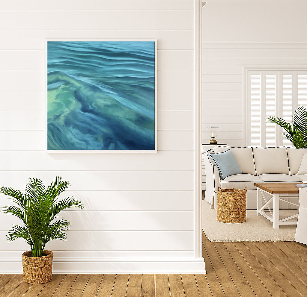 Modern_Contemporary_Seascape_Fine_Art_oil painting abundance by magda malak