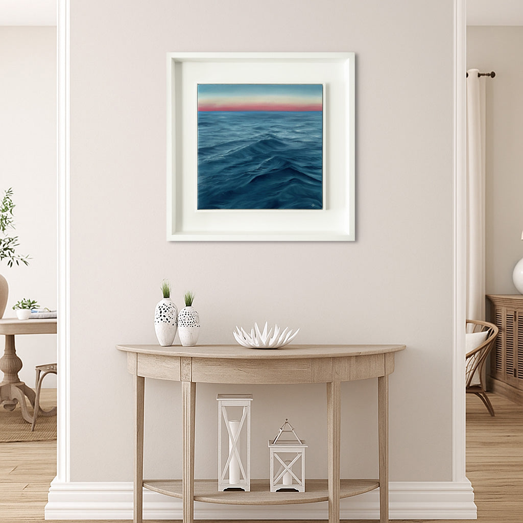 Modern_Contemporary_Seascape_Fine_Art_oil_painting_by_magda_malak_Evening Light 