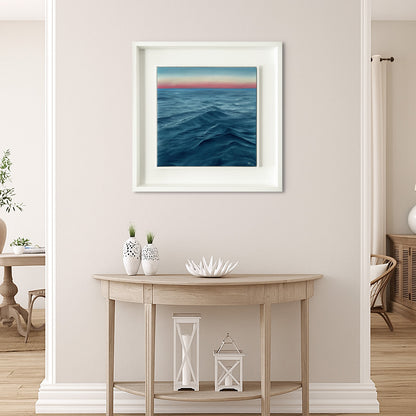 Modern_Contemporary_Seascape_Fine_Art_oil_painting_by_magda_malak_Evening Light 