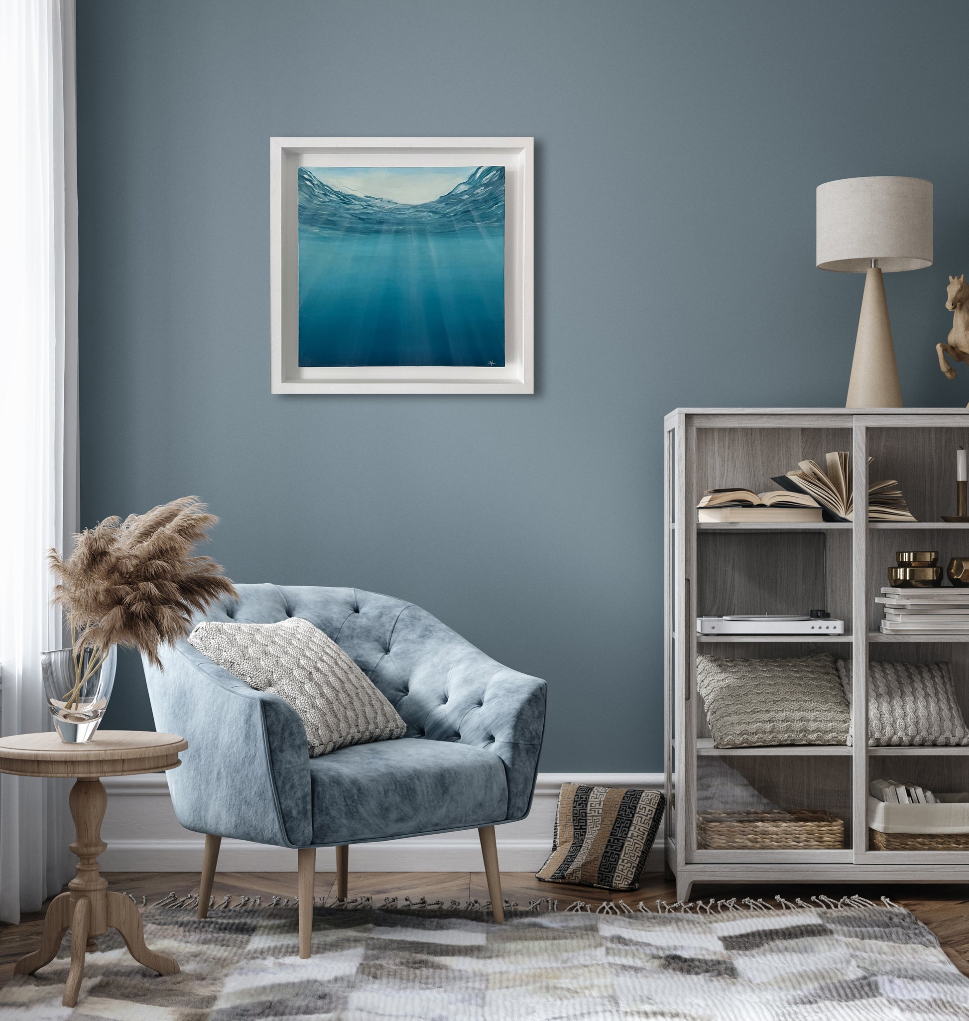 Modern_Contemporary_Seascape_Fine_Art_oil_painting_by_magda_malak_in_between
