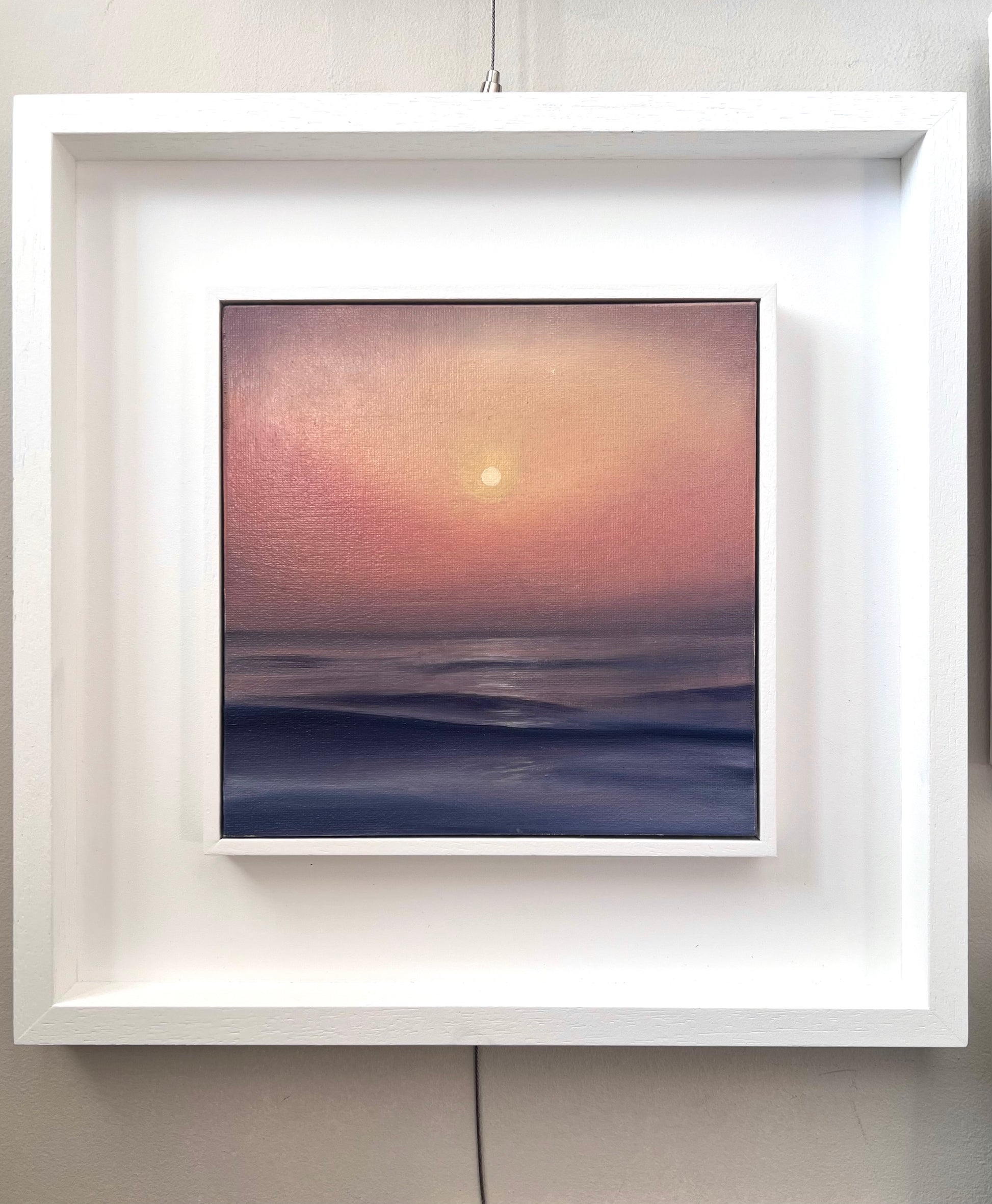 Modern_Contemporary_Seascape_Fine_Art_oil_painting_by_magda_malak solstice glow