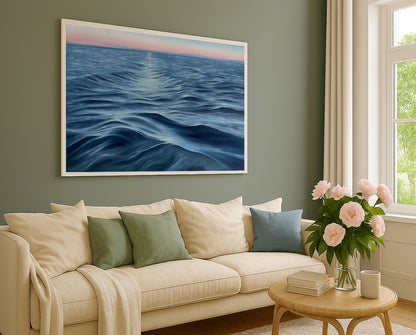 Modern_Contemporary_Seascape_Fine_Art_oil painting quiet persistence by magda malak