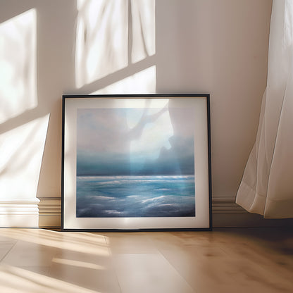 The Calling Seascape Print on Fine Art Paper - Magda Malak Art