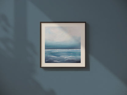 Oceans Dance Seascape Print on Fine Art Paper - Magda Malak Art