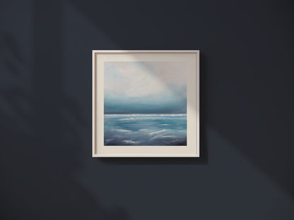 Oceans Dance Seascape Print on Fine Art Paper - Magda Malak Art