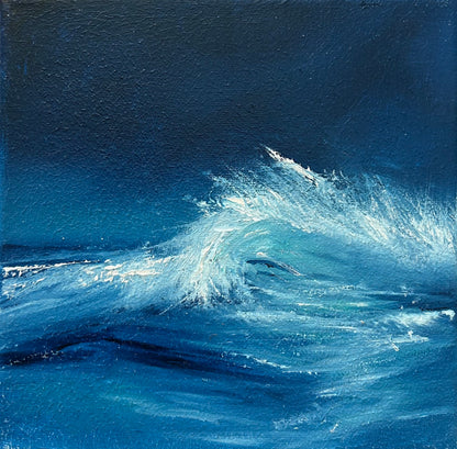 Ocean Spray- Original Painting by Magda Malak - Magda Malak Art