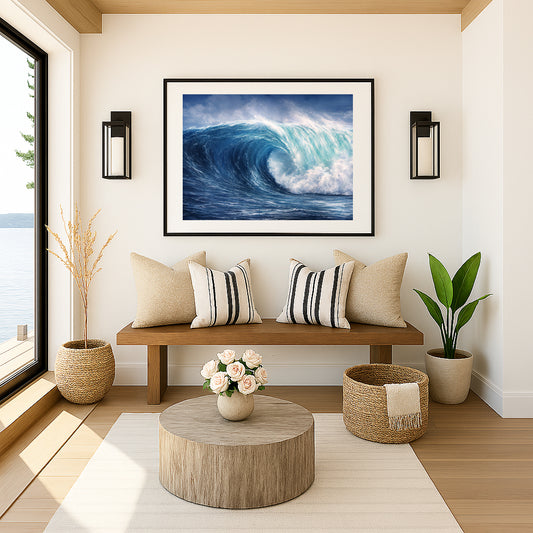 Oceans Might Fine Art Print