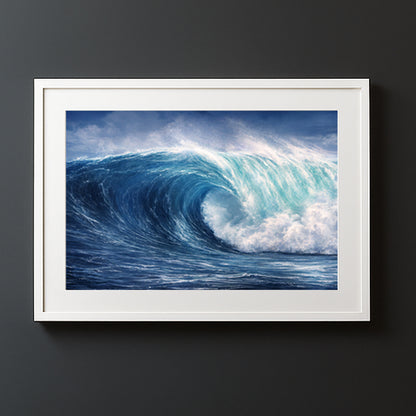 Oceans Might Fine Art Print