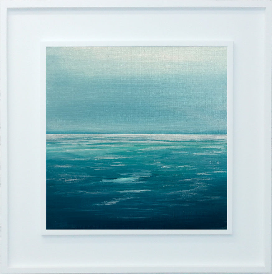 Open Waters 07 Contemporary Seascape Wall Art - Magda Malak Art