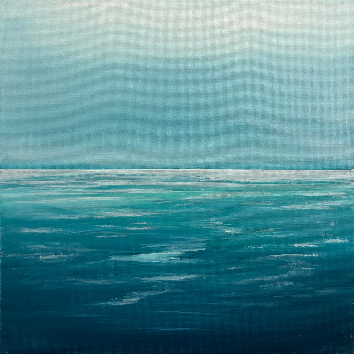 Open Waters 07 Contemporary Seascape Wall Art - Magda Malak Art